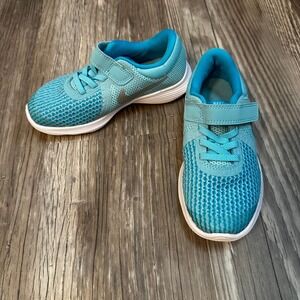 Nike Revolution 4 Toddler Sneakers Blue Athletic Shoes Size 11C